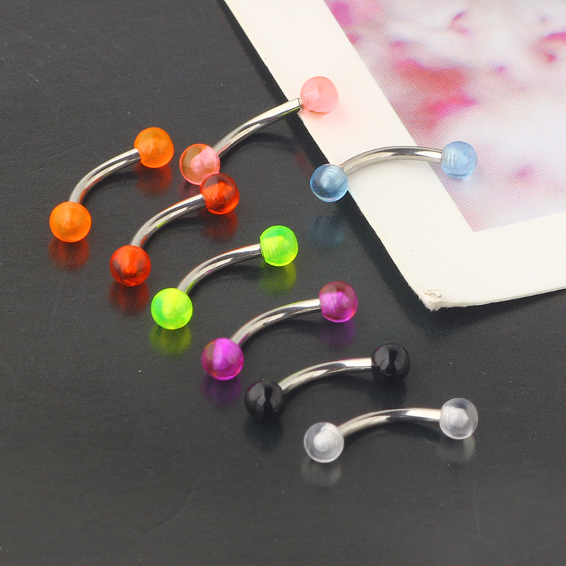 Eyebrow Rings 16g Curved Barbe - مراجعة Rook Curved Barbell وسعره