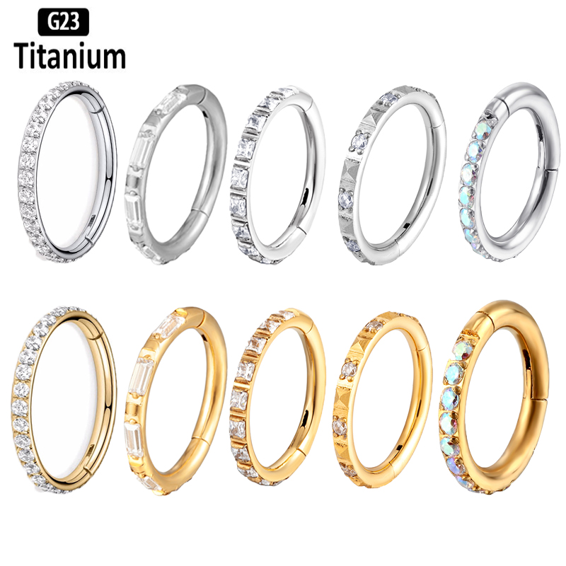 ASTM F136 Titanium Earrings Hi - مراجعة Body Jewelry Quality وسعره