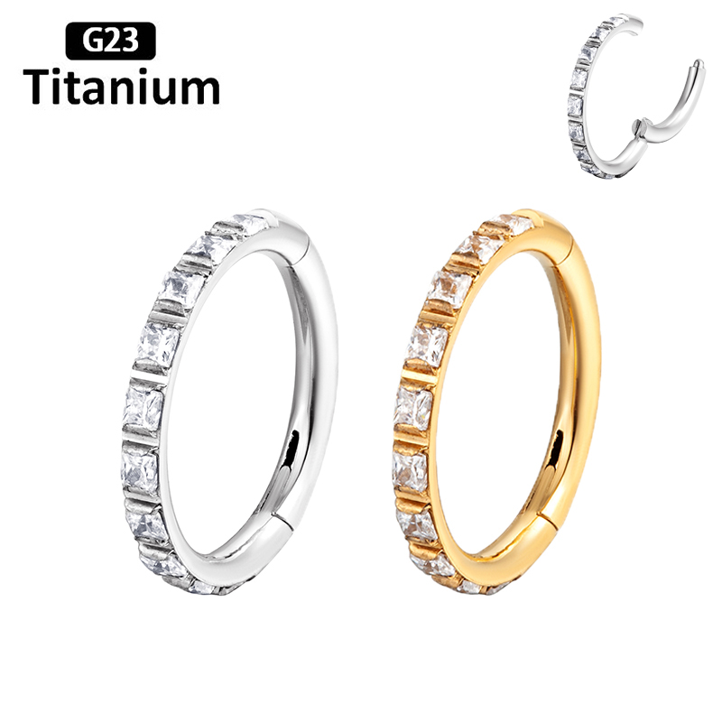 ASTM F136 Titanium Earrings Hi - مراجعة Body Jewelry Quality وسعره