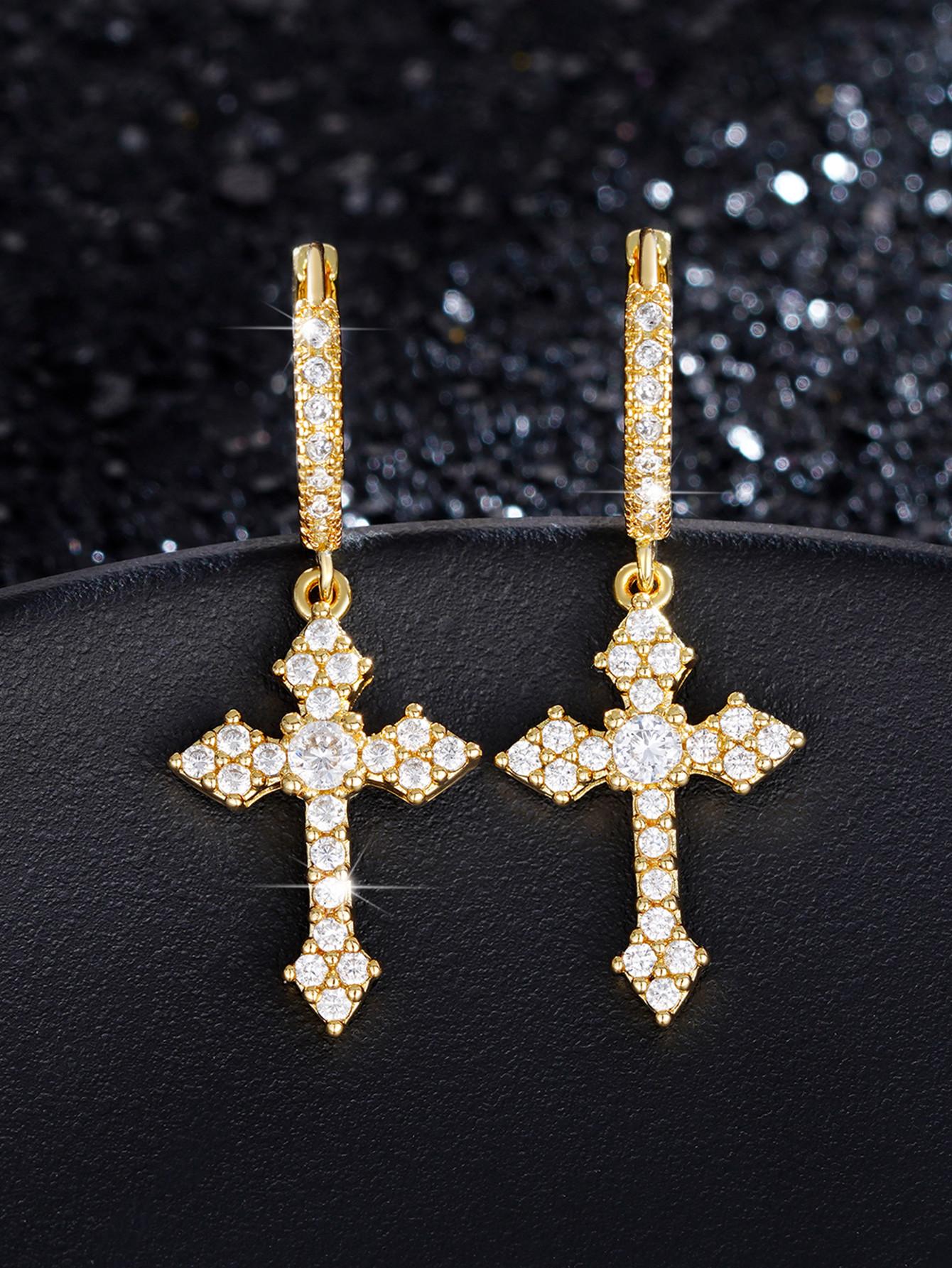 1 Pair Fashion Cubic Zirconia  - مراجعة Body Jewelry Etc وسعره