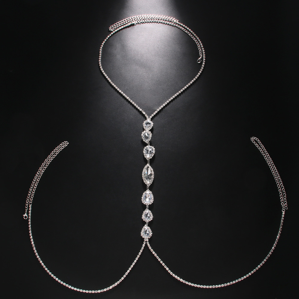 Fashion Sexy Water Drop Neckla - مراجعة Body Jewelry Luxury وسعره