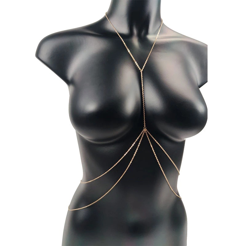 Body Jewelry Sexy Chest Chain  - مراجعة Body Jewelry Luxury وسعره