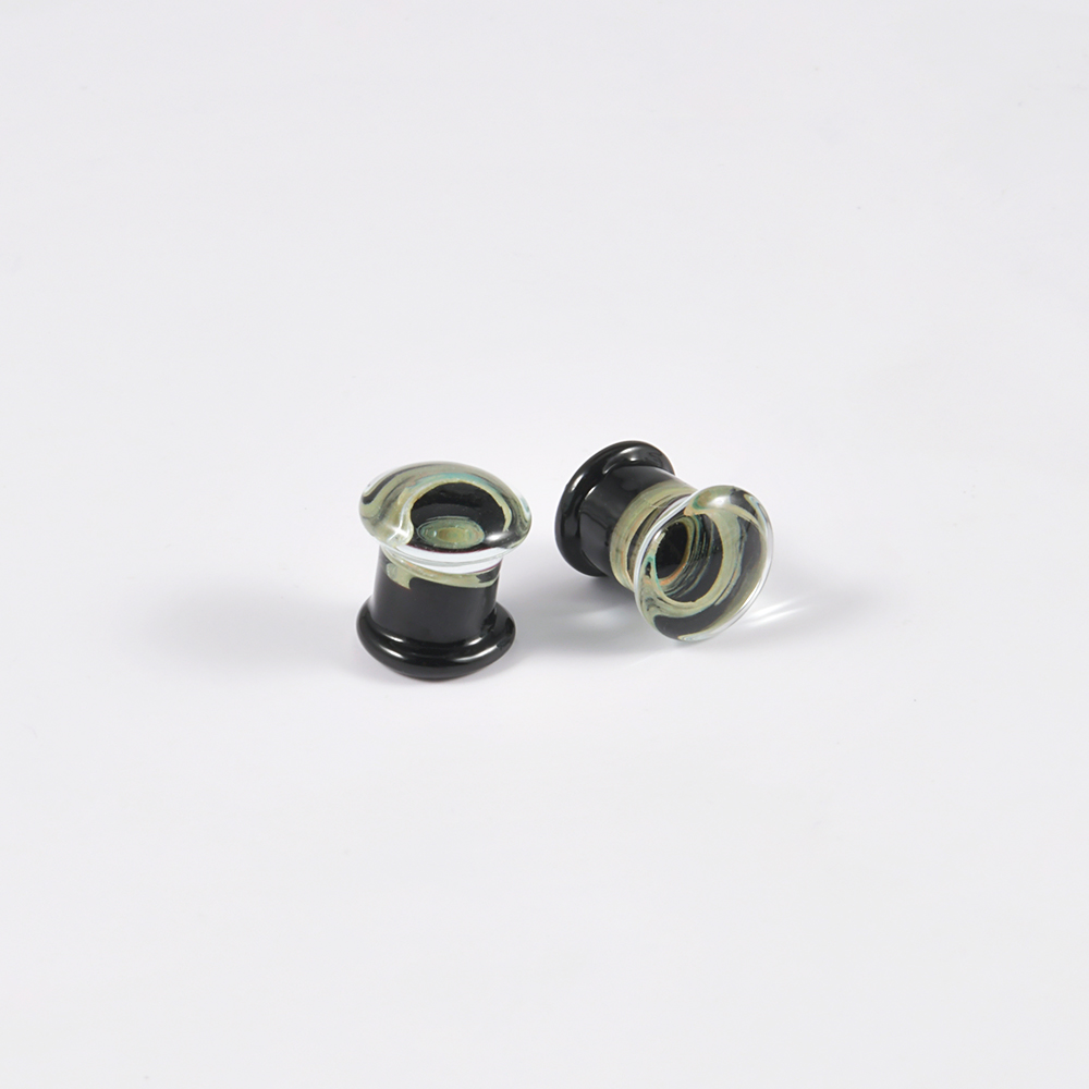 Pair Quality Glass Vortex Ear  - مراجعة Body Jewelry Quality وسعره