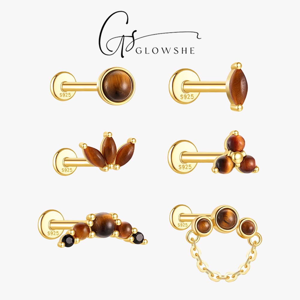 Glowshe 100% 925 Sterling Silv - مراجعة Body Jewelry Quality وسعره