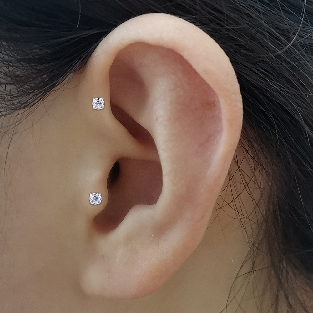 3Pcs Eyebrow Rings Curved Barb - مراجعة Rook Curved Barbell وسعره