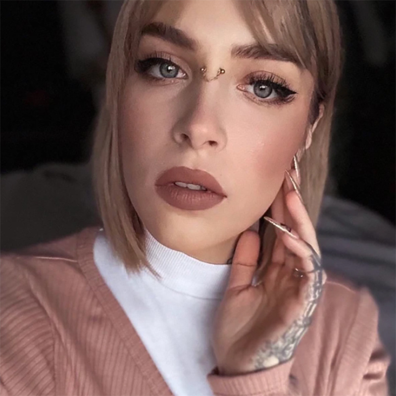 1pc Zircon Ball Cone Eyebrow P - مراجعة Rook Curved Barbell وسعره