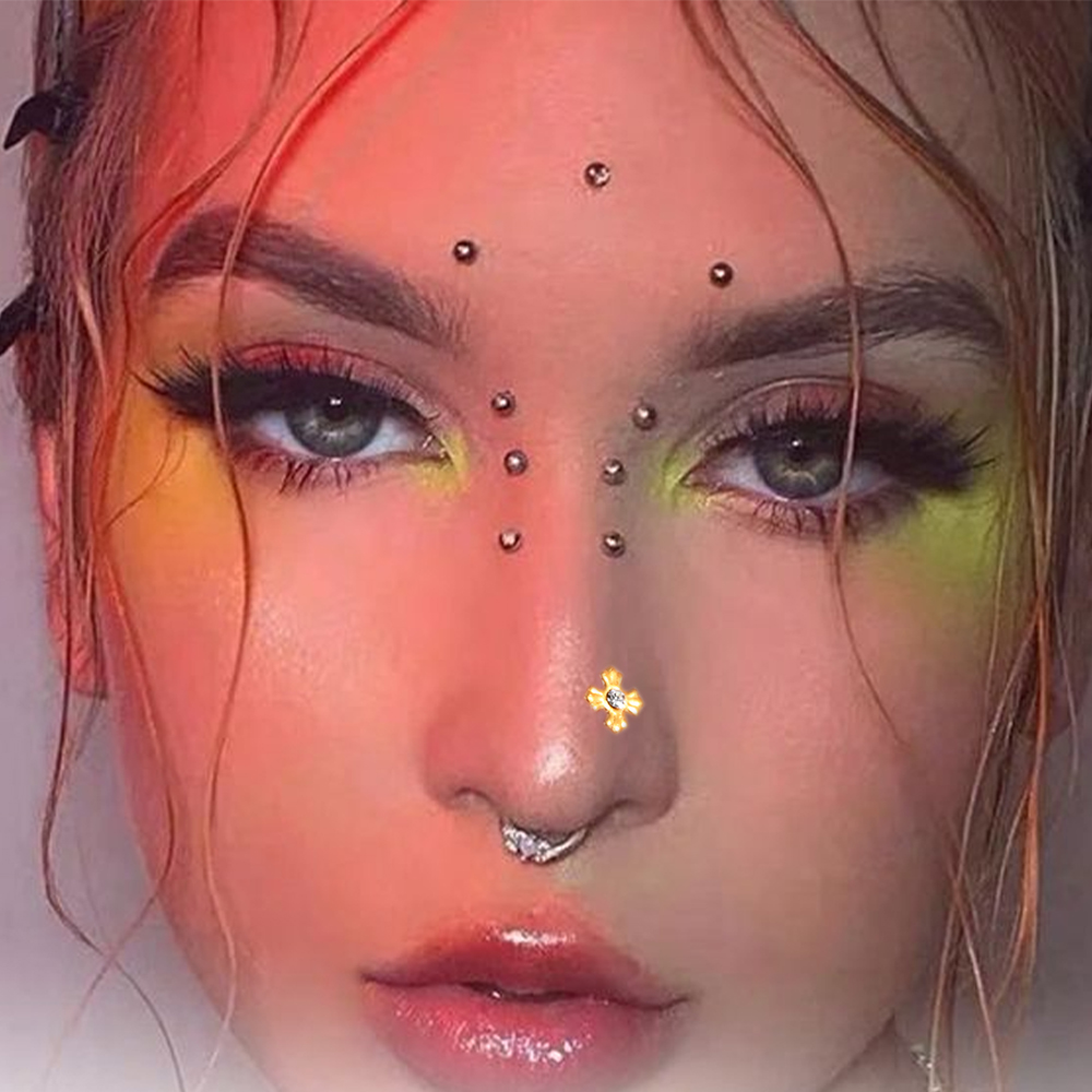 1-15PCS Stainless Steel Nose S - مراجعة Body Jewelry Etc وسعره