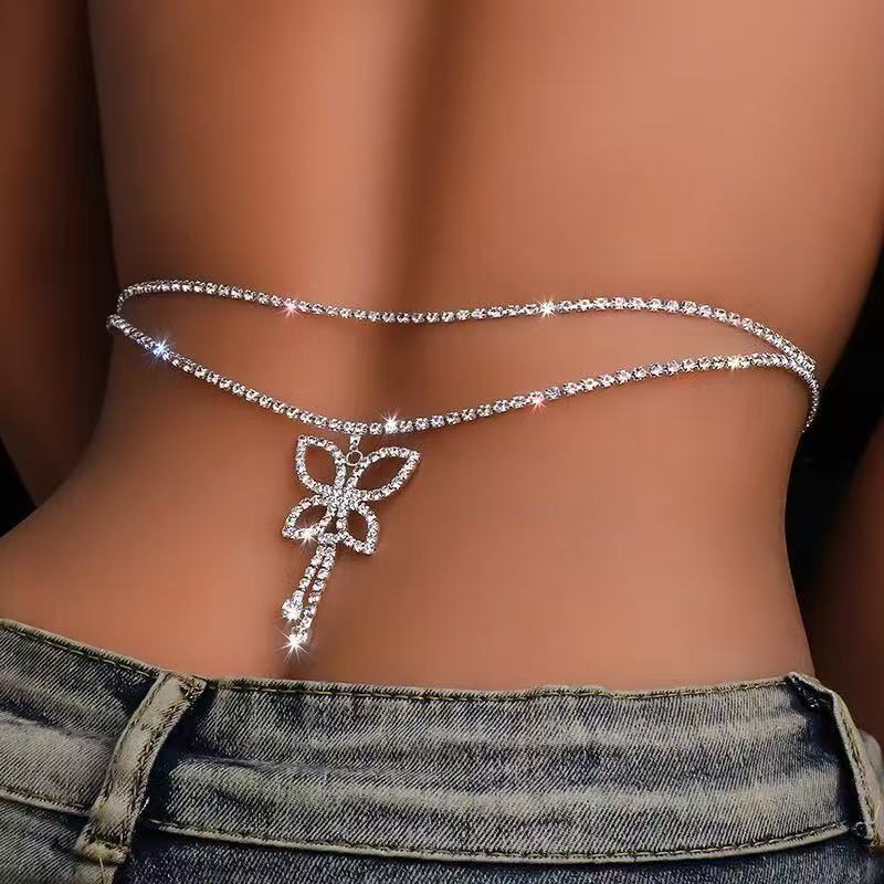 Luxury Rhinestone Double Chain - مراجعة Body Jewelry Luxury وسعره