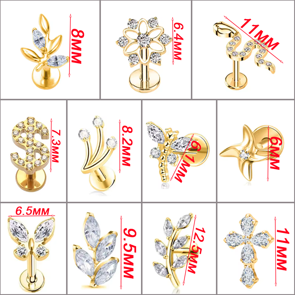 F136 Titanium Alloy High-Quali - مراجعة Body Jewelry Quality وسعره