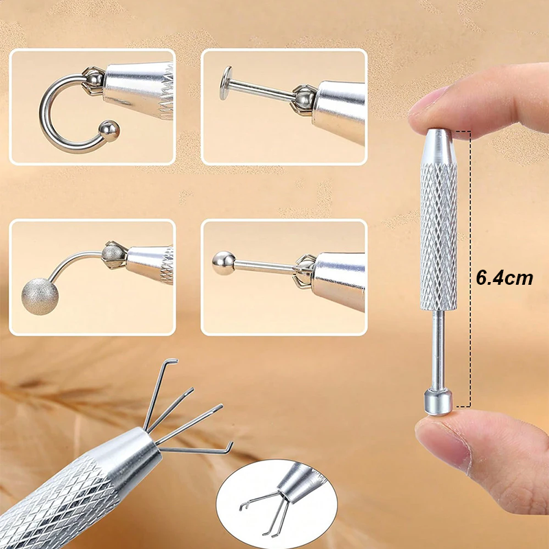 1pc Stainless Steel Piercing B - مراجعة Body Jewelry Removal Tool وسعره