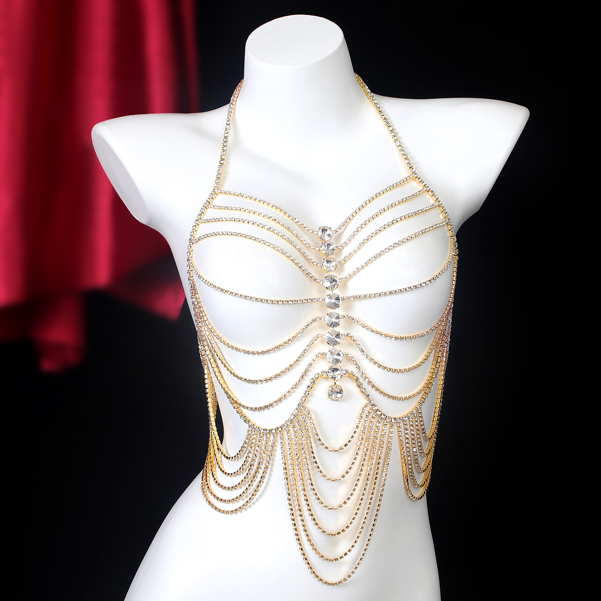 Luxurious Stripe Tassels Retro - مراجعة Body Jewelry Luxury وسعره