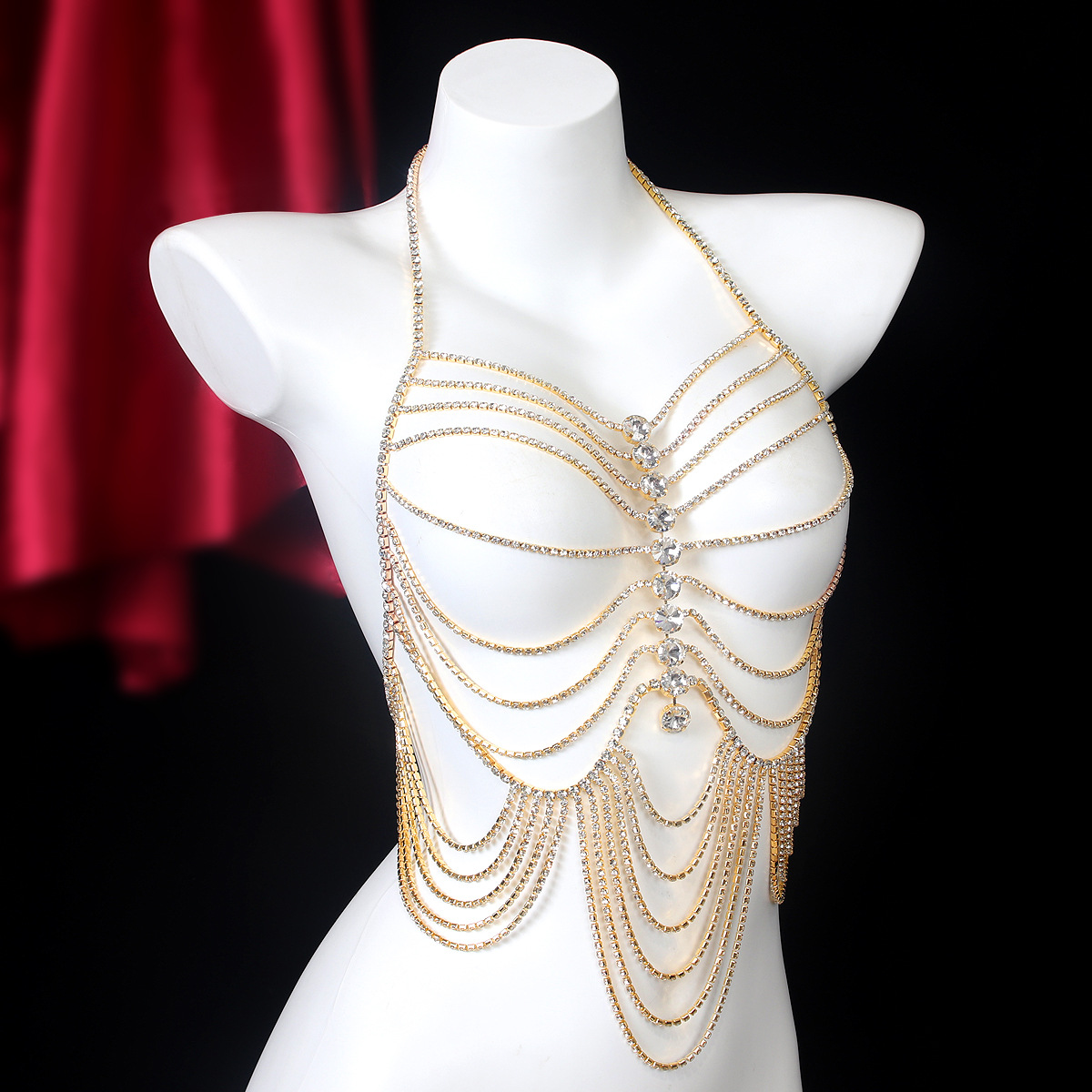 Luxurious Stripe Tassels Retro - مراجعة Body Jewelry Luxury وسعره