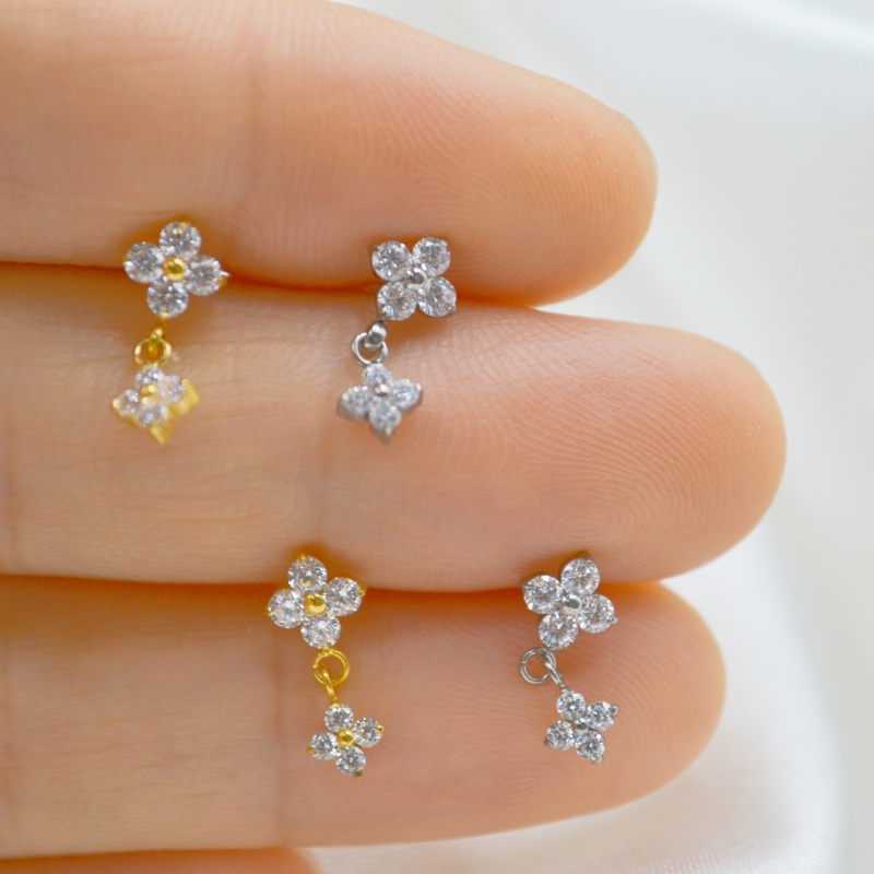 10pcs Body Jewelry G23 Titaniu - مراجعة Rook Curved Barbell وسعره