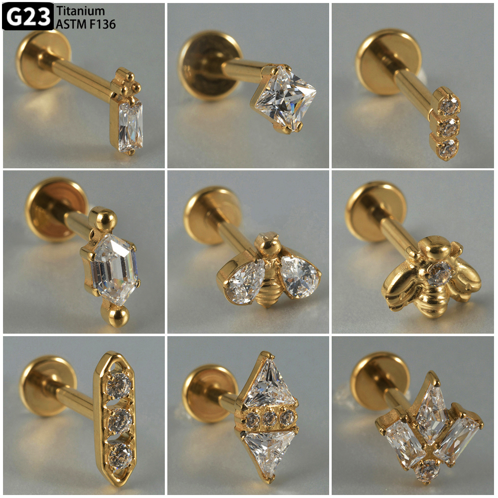 Dreamlee G23 Solid Titanium In - مراجعة Rook Curved Barbell وسعره