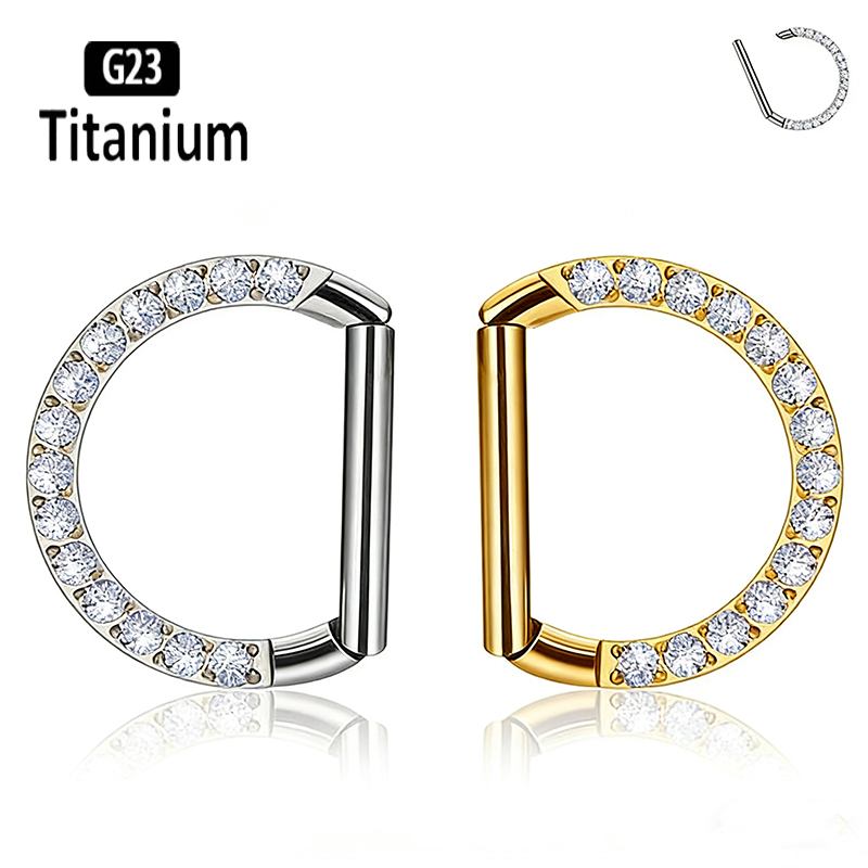 G23 Titanium Hinged Segment No - مراجعة Rook Curved Barbell وسعره