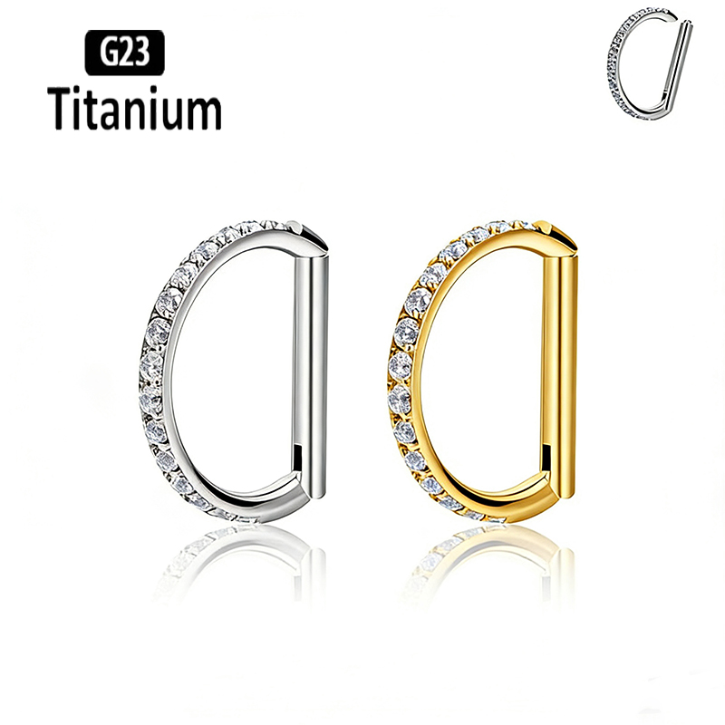 G23 Titanium Hinged Segment No - مراجعة Rook Curved Barbell وسعره