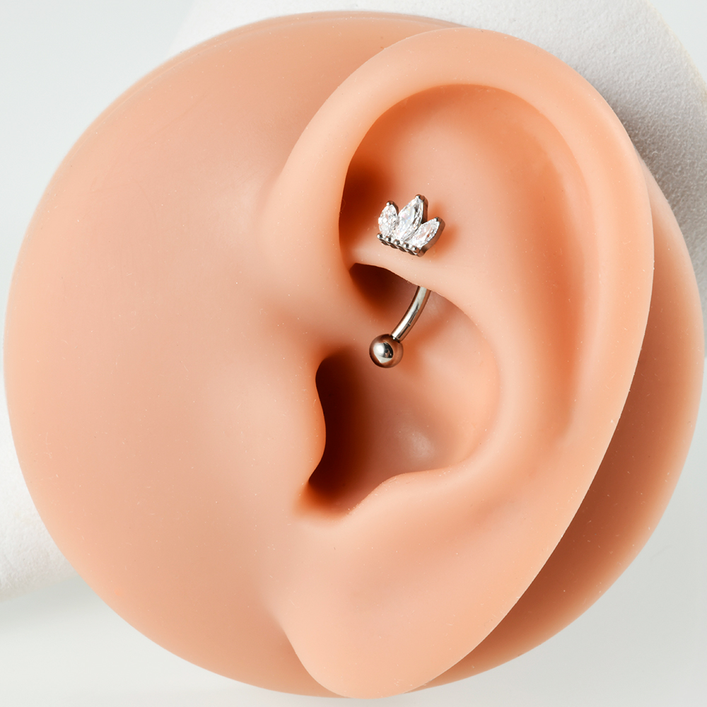 Dreamlee 1Pc G23 Titanium Rook - مراجعة Rook Curved Barbell وسعره