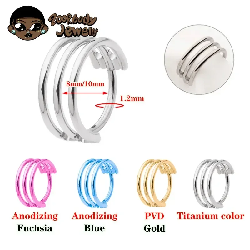 G23 Titanium Three Layer Hollo - مراجعة Body Jewelry Quality وسعره