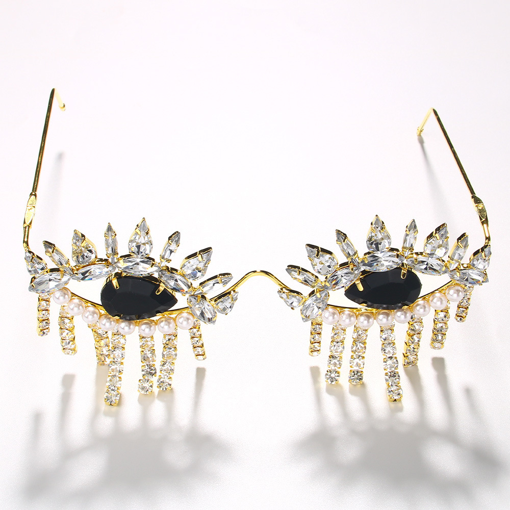 Stonefans Tassel Glasses Frame - مراجعة Body Jewelry Luxury وسعره