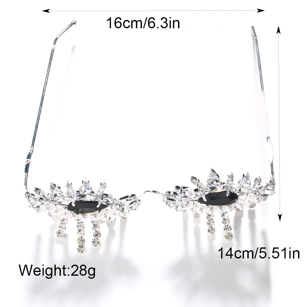 Stonefans Tassel Glasses Frame - مراجعة Body Jewelry Luxury وسعره