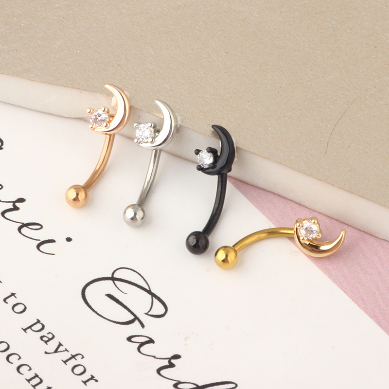 16G Stainless Steel Rook Daith - مراجعة Rook Curved Barbell وسعره