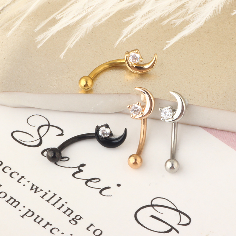16G Stainless Steel Rook Daith - مراجعة Rook Curved Barbell وسعره